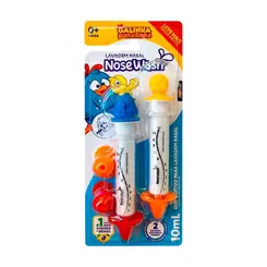 KIT LAVAGEM NASAL COM 2 UNIDADES GALINHA PINTADINHA NOSEWASH 10ML
