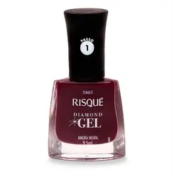 ESMALTE AMORA NEGRA DIAMOND GEL RISQUE 9,5ML