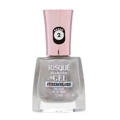 ESMALTE CYBERCOLORS PIXELIZADO DIAMOND GEL RISQUE 9,5ML