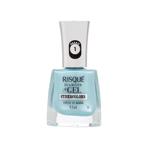 ESMALTE CYBERCOLORS ESPELHO DO AMANHA DIAMOND GEL RISQUE 9,5ML
