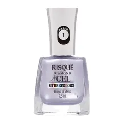 ESMALTE BRILHO DE VENUS DIAMOND GEL CYBERCOLOR RISQUE 9,5ML