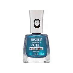 ESMALTE CYBERCOLORS CHUVA COSMICA DIAMOND GEL RISQUE 9,5ML