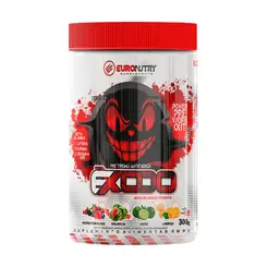 PRE TREINO FRUTAS VERMELHAS EXODO EURONUTRY 300G