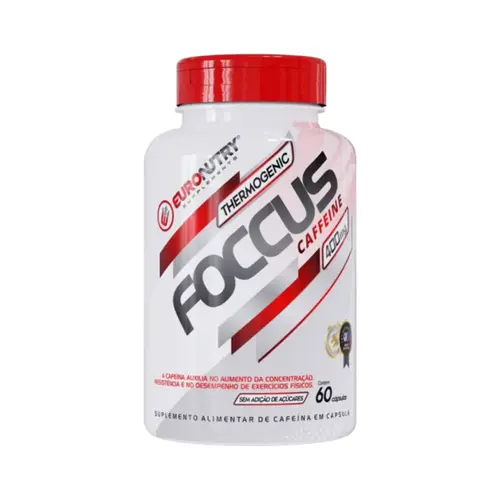 TERMOGENICO FOCCUS CAFFEINE EURONUTRY 60 CAPSULAS