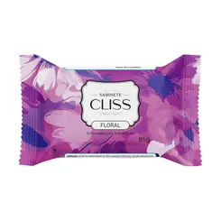 SABONETE COM HIDRATANTE FLORAL CLISS 85G