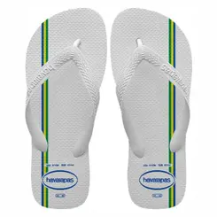 SANDALIA BRASIL VIBES 41/42 BRANCO HAVAIANA