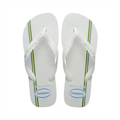 SANDALIA BRASIL VIBES 37/38 BRANCO HAVAIANAS