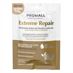 MASCARA PARA NUTRICAO EXTREME REPAIR PROHALL 50G