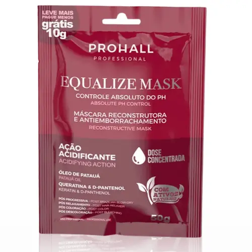 MASCARA RECONSTRUTORA EQUALIZE PROHALL 50G
