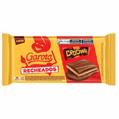 BARRA CHOCOLATE RECHEADOS CROCANTE GAROTO NESTLE 90G