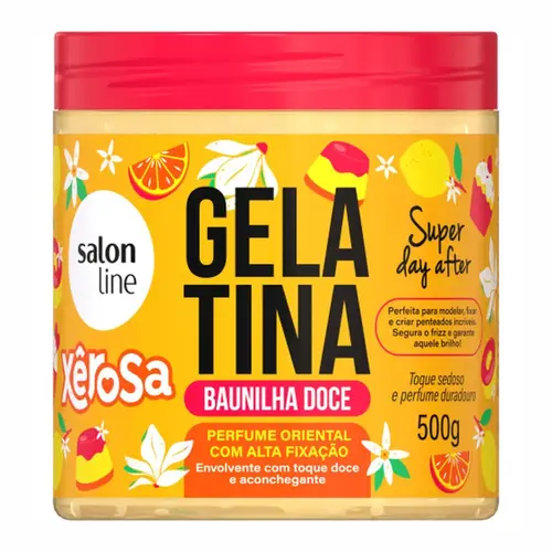GELATINA BAUNILHA DOCE XEROSA SALON LINE 500G