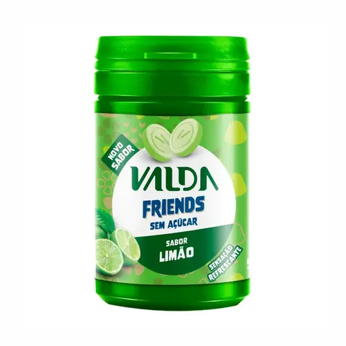 PASTILHA LIMAO FRIENDS VALDA 50G