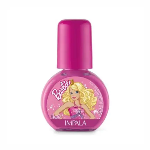 ESMALTE INFANTIL REINO COR DE ROSA BARBIE IMPALA 6ML