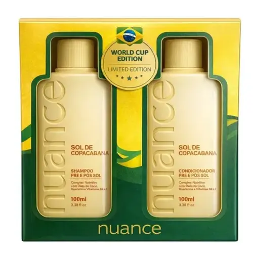 KIT SHAMPOO E CONDICIONADOR SOL DE COPACABANA NUANCE 100ML