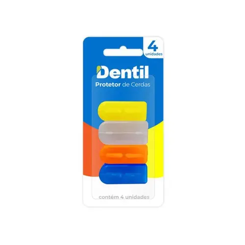 PROTETOR DE CERDAS COM 4 UNIDADES DENTIL