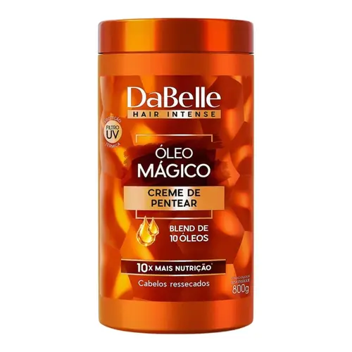 CREME PARA PENTEAR OLEO MAGICO DABELLE 800G