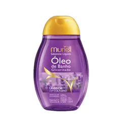 SABONETE LIQUIDO OLEO DE BANHO GLICERINADO LAVANDA E COLAGENO MURIEL 230ML
