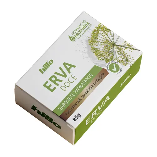 SABONETE HIDRATANTE ERVA DOCE HILLO 85G