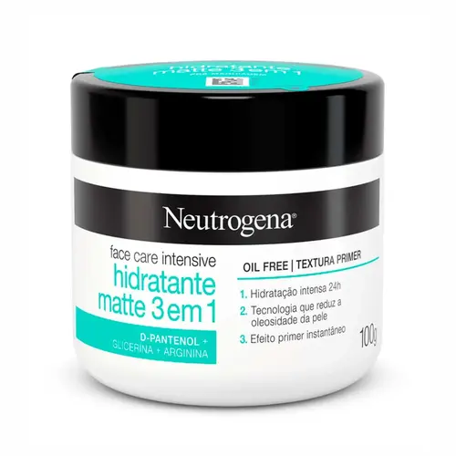 HIDRATANTE FACIAL 3 EM 1 FACE CARE NEUTROGENA 100G