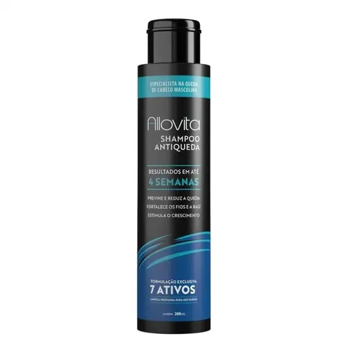 SHAMPOO ANTIQUEDA 7 ATIVOS ALLOVITA 200ML