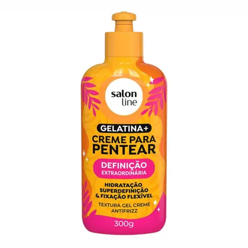 GELATINA E CREME PENTEAR DEFINICAO EXTRAORDINARIA SALON LINE 300G
