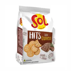 SALGADINHO CHURRASCO HITS SOL 80G