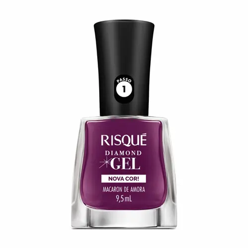 ESMALTE MACARON DE AMORA DIAMOND GEL RISQUE 9,5ML