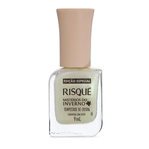 ESMALTE TEMPESTADE DE CRISTAL MISTERIOS DO INVERNO RISQUE 9ML