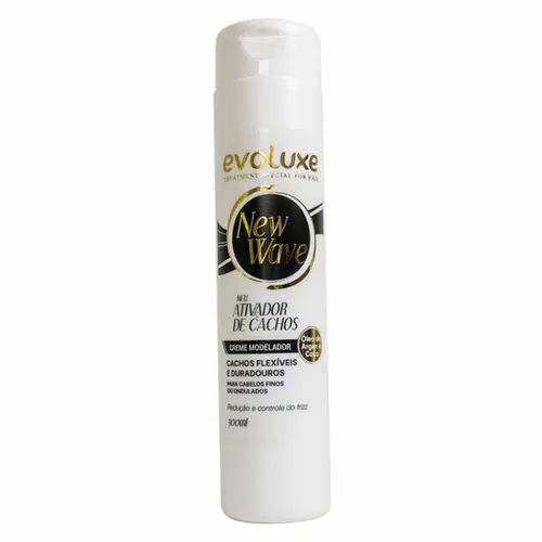 CREME MODELADOR CACHOS FLEXIVEIS ATIVADOR DE CACHOS NEW WAVES EVOLUXE 300ML