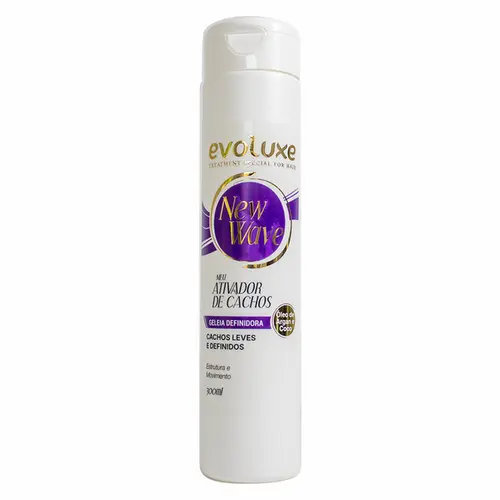 GELEIA DEFINIDORA CACHOS LEVES ATIVADORA DE CACHOS NEW WAVE EVOLUXE 300ML