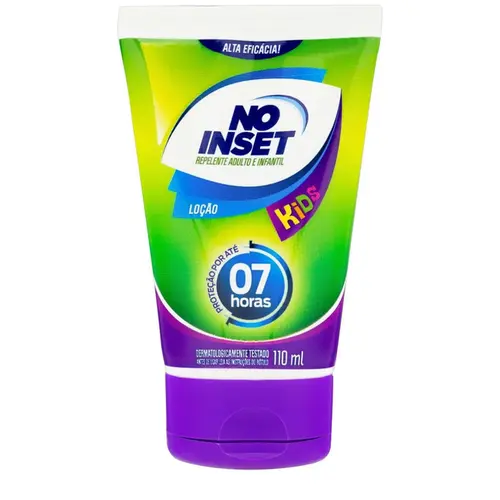 REPELENTE LOCAO PROTECAO 7 HORAS KIDS NO INSET 110ML