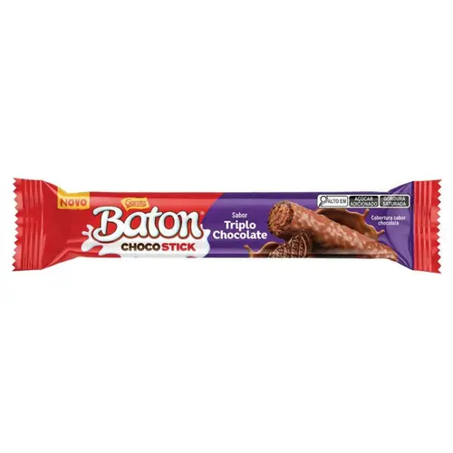TRIPLO CHOCOLATE STICK BATON GAROTO 26G