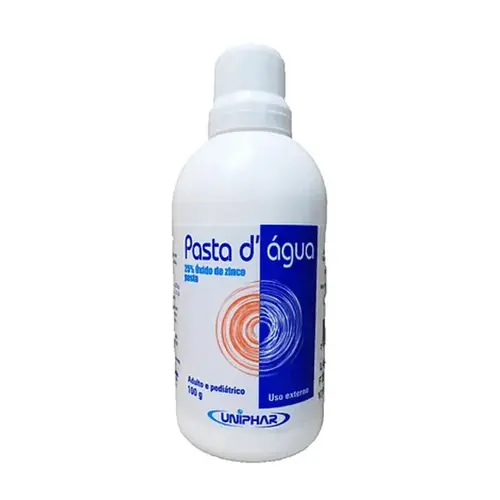 PASTA D`AGUA 250MG/G UNIPHAR 100G