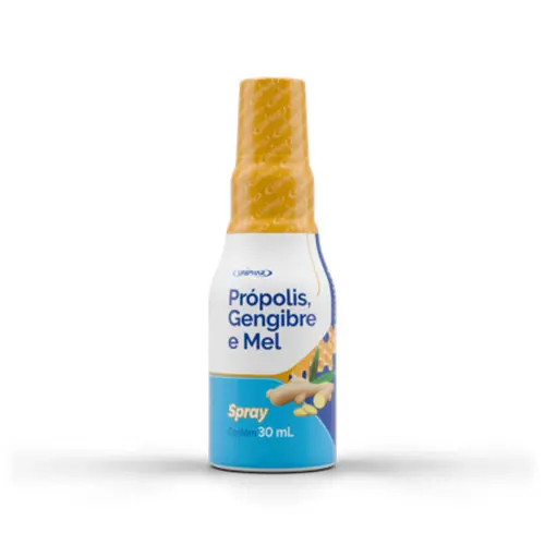 SPRAY PROPOLIS, GENGIBRE E MEL UNIPHAR 30ML