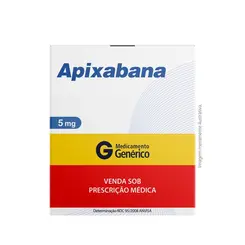 APIXABANA 5MG COM 20 COMPRIMIDOS NATCOFARMA