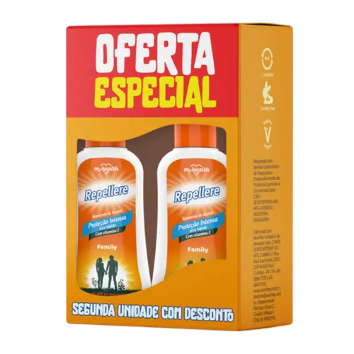 KIT REPELENTE FAMILY REPELLERE MY HEALTH 100ML