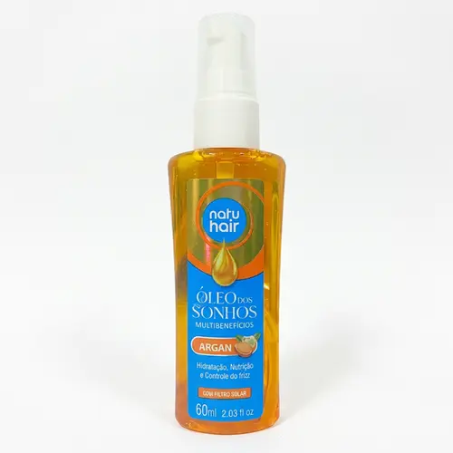 OLEO DOS SONHOS ARGAN NATU HAIR 60ML