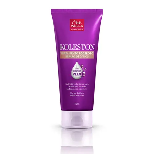 CREME TRATAMENTO PODEROSO REPARO DE DANOS KOLESTON WELLA 170ML