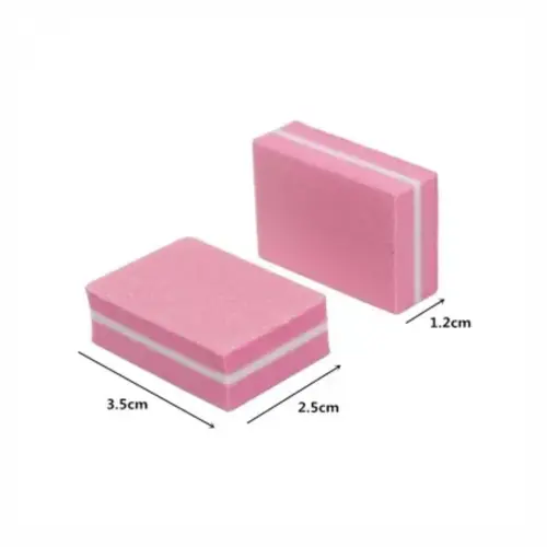 LIXA BUFFER MINI COM 1 UNIDADE QUADRADA PARA UNHA EM GEL