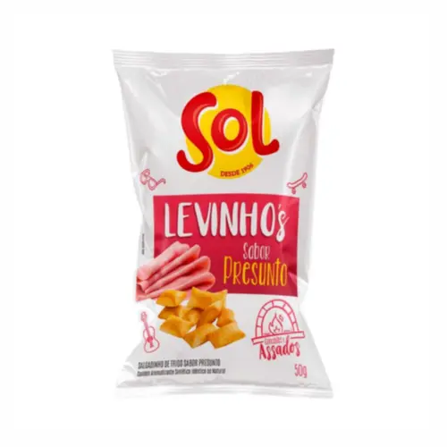 SALGADINHO PRESUNTO LEVINHOS SOL 50G