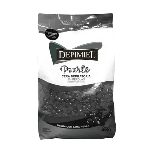 CERA DEPILATORIA PEROLA NEGRA DEPIMIEL 500G
