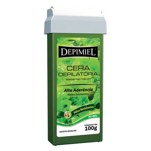 CERA DEPILATORIA ROLL-ON ALTA ADERENCIA DEPIMIEL 100G