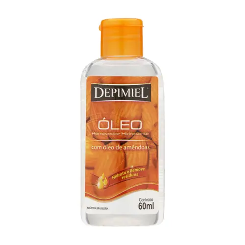 OLEO REMOVEDOR HIDRATANTE AMENDOAS DEPIMIEL 60ML