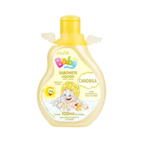 SABONETE LIQUIDO CAMOMILA BABY MURIEL 100ML