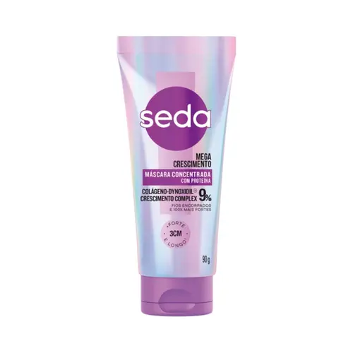 MASCARA CONCENTRADA MEGA CRESCIMENTO SEDA 90G