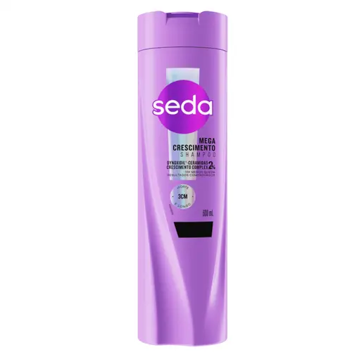 SHAMPOO MEGA CRESCIMENTO SEDA 300ML