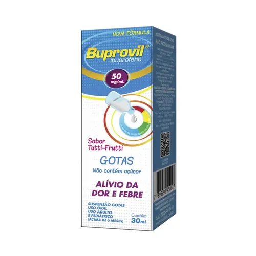 BUPROVIL 50MG/ML GOTAS SABOR TUTTI-FRUTTI 30ML