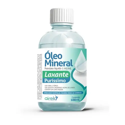 OLEO MINERAL LAXANTE PURISSIMO AIRELA 100ML