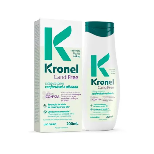 SABONETE LIQUIDO INTIMO CANDIFREE KRONEL 200ML