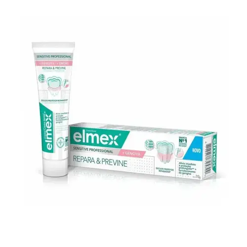 CREME DENTAL REPARA E PREVINE SENSITIVE PROFESSIONAL ELMEX 110G